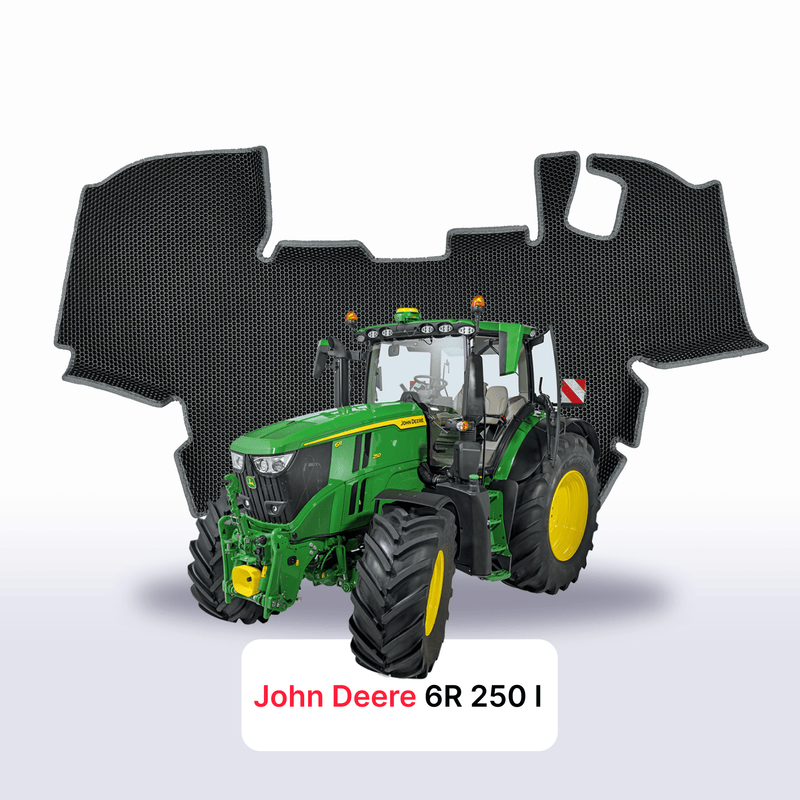 EVA auto paklāji John Deere 6R 250 1 paaudze 2023-2028 gads TRAKTORS