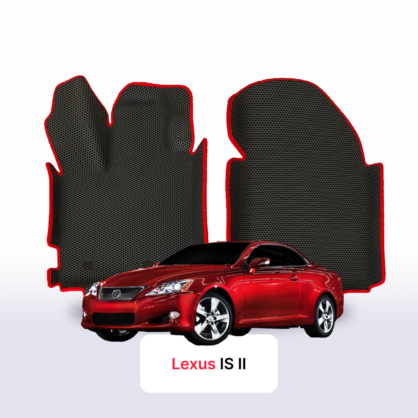 EVA auto paklāji Lexus IS 2 paaudze 2005-2016 gads KUPEJA/KABRIOLETS