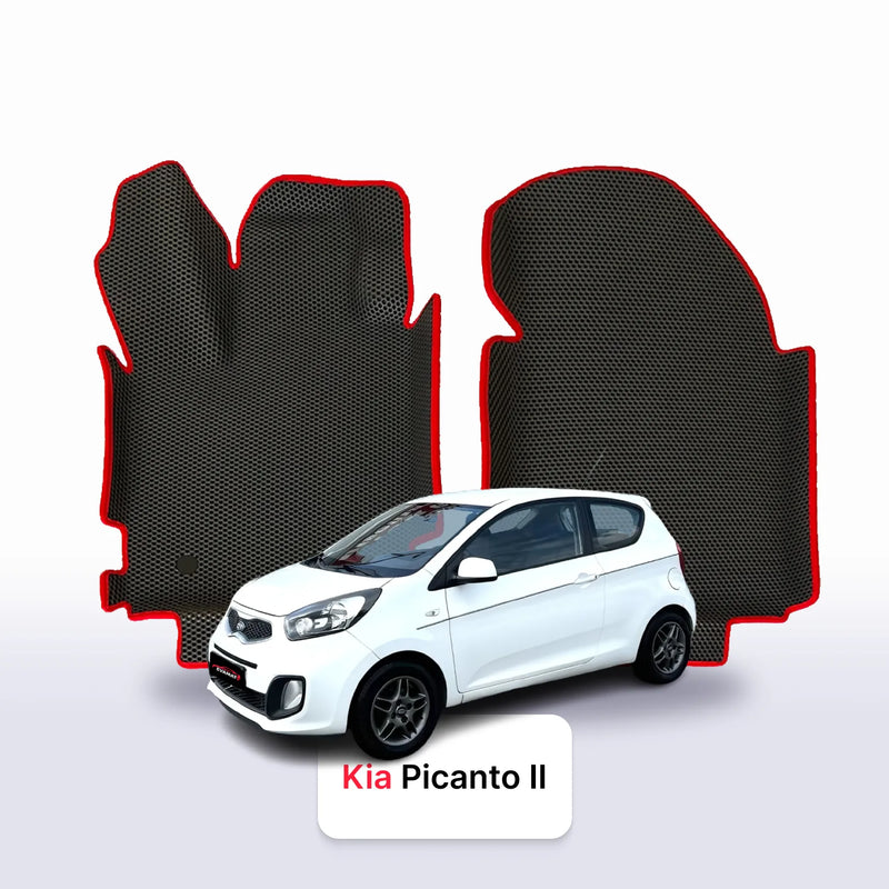 EVA auto paklāji Kia Picanto II gen 2011-2017 gads HEČBEKS 3 durvju