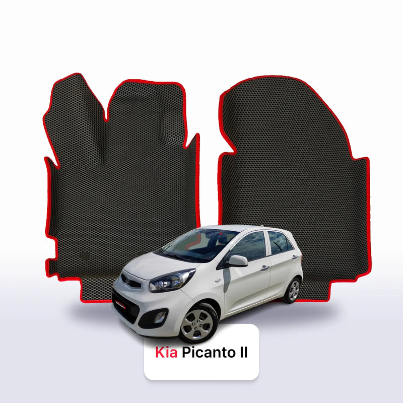 EVA auto paklāji Kia Picanto II gen 2011-2017 gads HEČBEKS 5 durvju