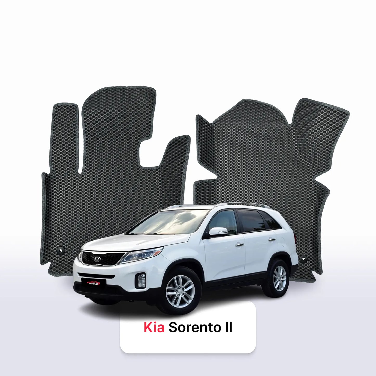 EVA auto paklāji Kia Sorento facelift II gen 2012-2014 gads SUV