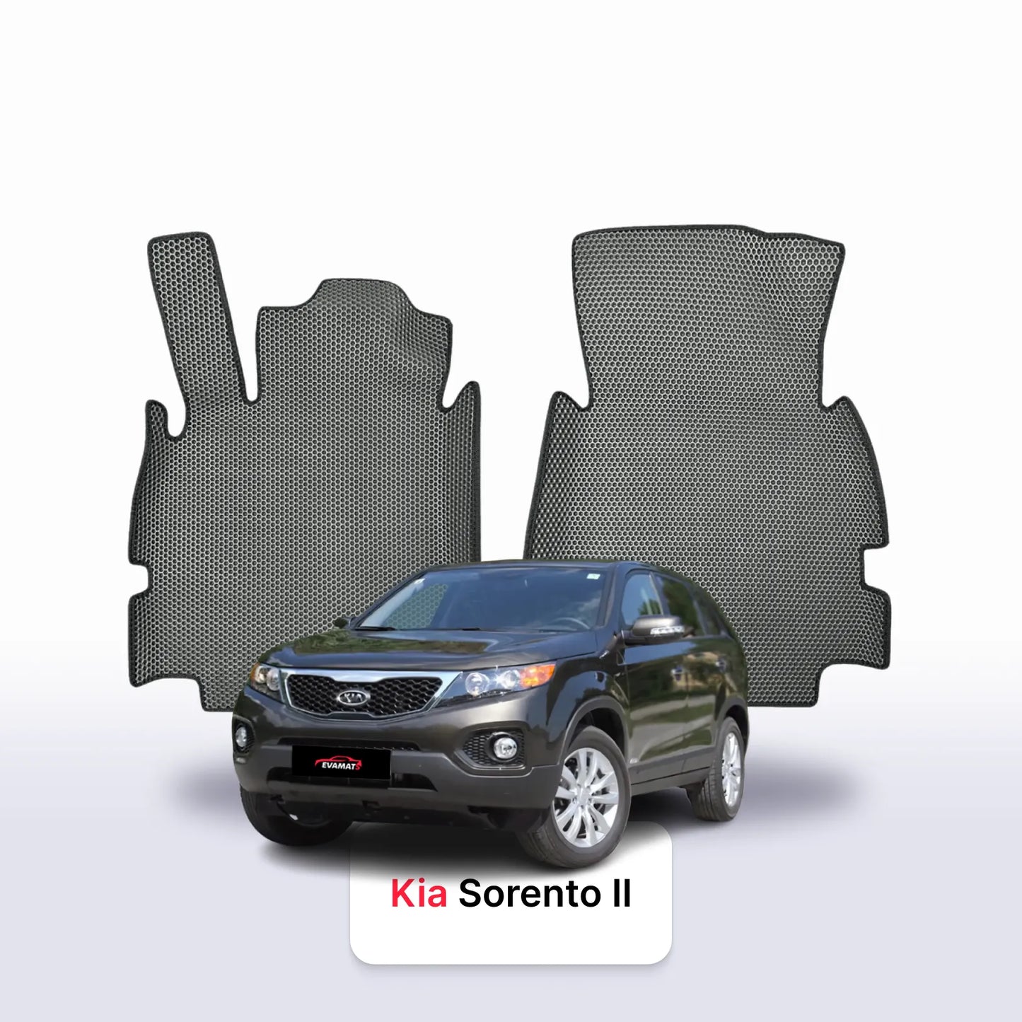 EVA auto paklāji Kia Sorento pre-facelift II gen 2009-2012 gads SUV