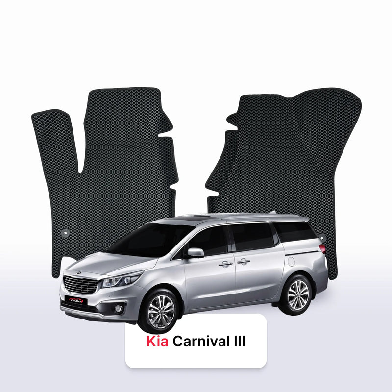 EVA auto paklāji Kia Carnival III gen 2014-2021 gads MINIVENS