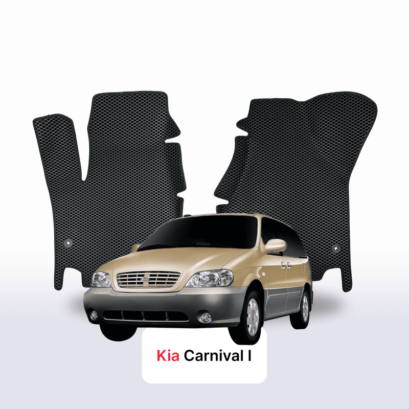 EVA auto paklāji Kia Carnival I gen 1998-2006 gads MINIVENS