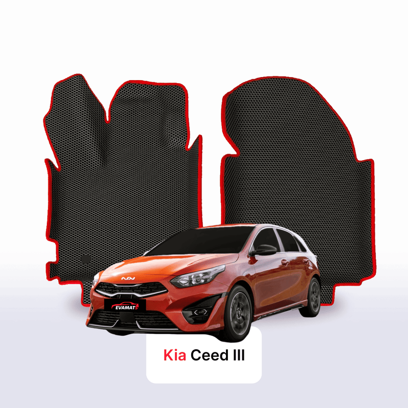 EVA auto paklāji Kia Ceed II gen 2012-2018 gads HEČBEKS 5 durvju