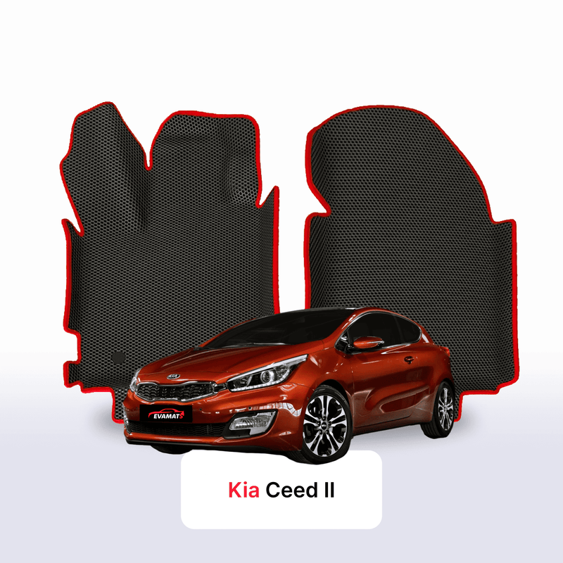 EVA auto paklāji Kia Ceed II gen 2012-2018 gads HEČBEKS 3 durvju