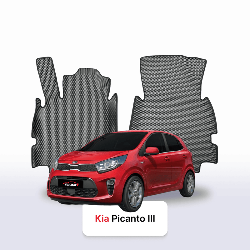 EVA auto paklāji Kia Picanto III gen 2017-2028 gads HEČBEKS 5 durvju
