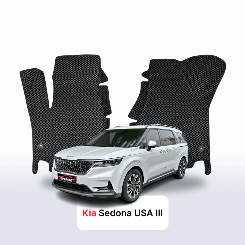 EVA auto paklāji Kia Sedona USA III gen 2014-2020 gads MINIVENS