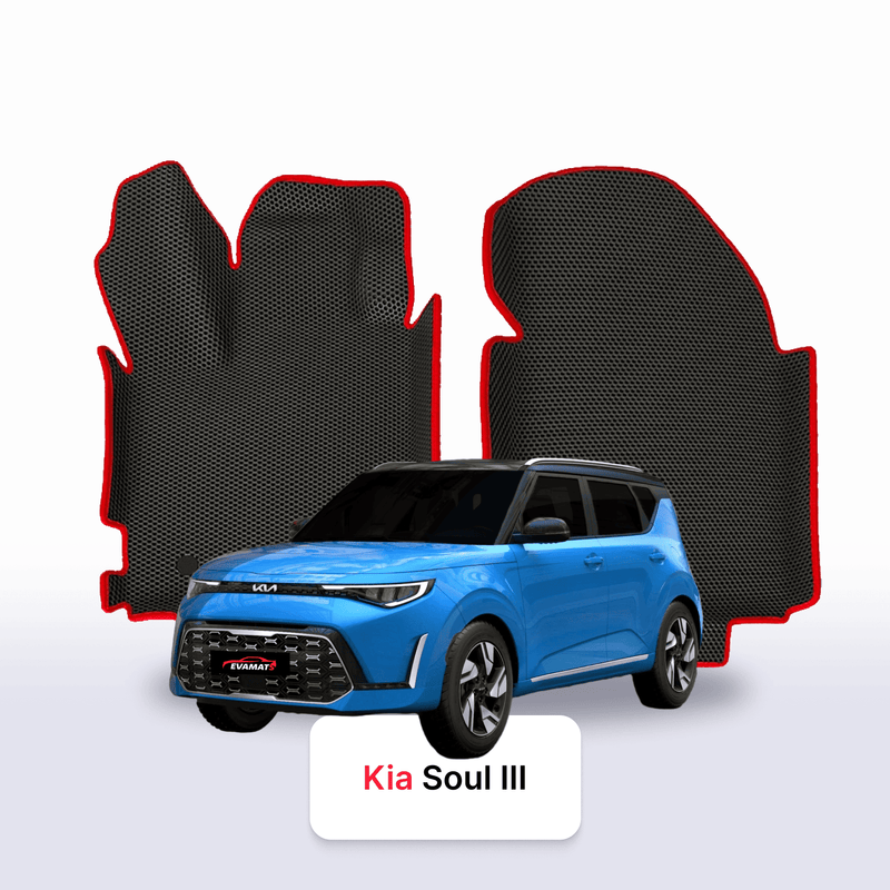 EVA auto paklāji Kia Soul III gen 2019-2025 gads HEČBEKS 5 durvju