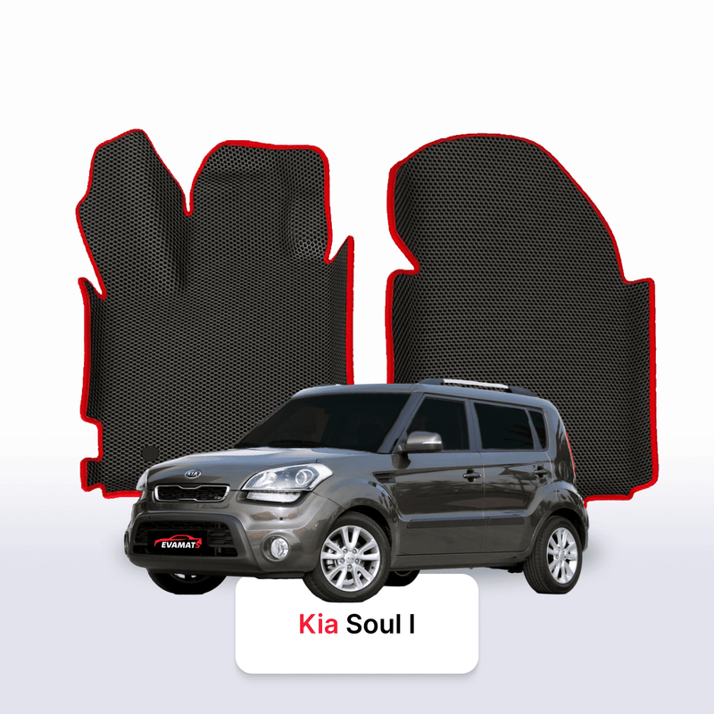 EVA auto paklāji Kia Soul I gen 2008-2014 gads HEČBEKS 5 durvju