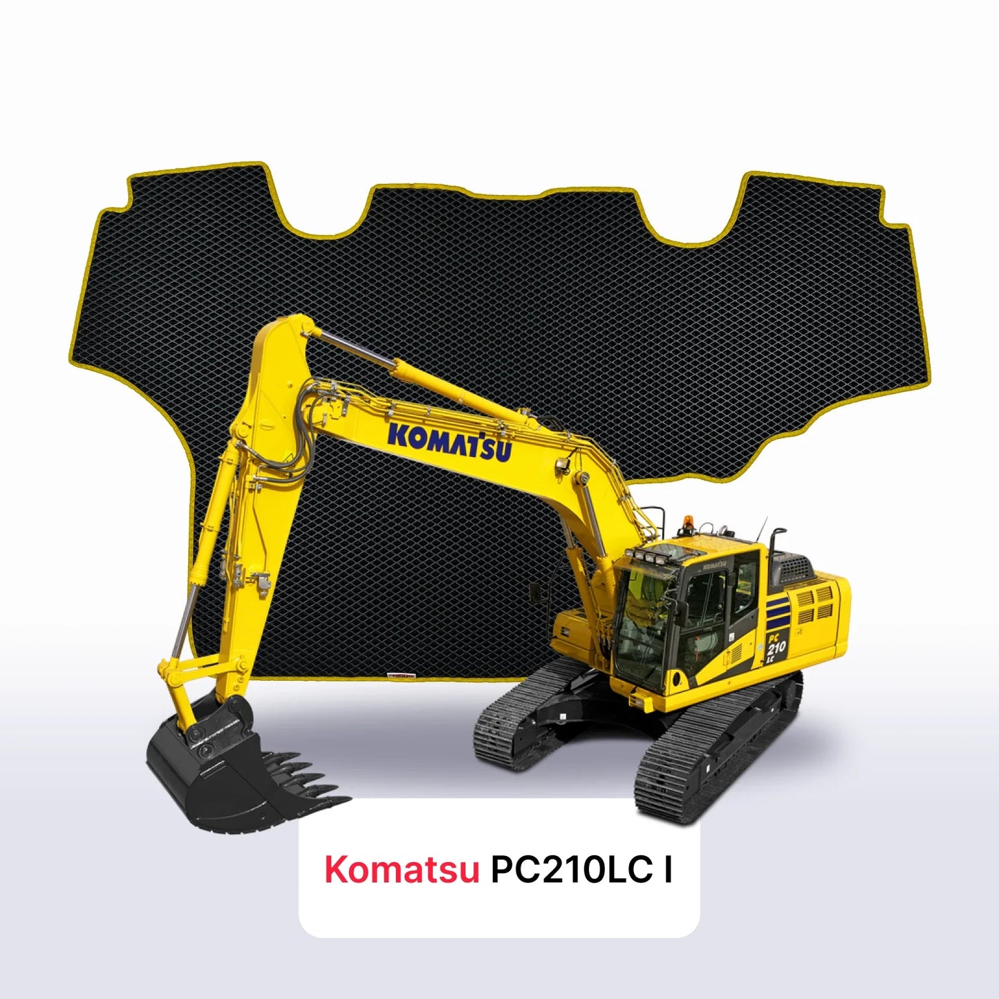 EVA auto paklāji Komatsu PC210LC 1 paaudze 2015-2021 gads EKSKAVATORS