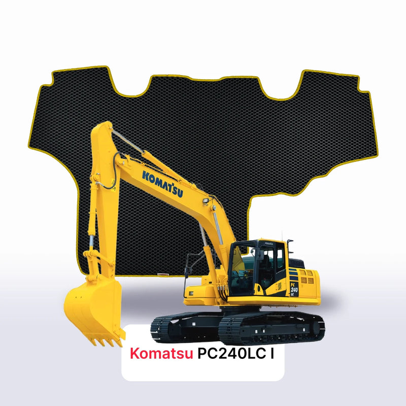 EVA auto paklāji Komatsu PC240LC 1 paaudze 2010-2017 gads EKSKAVATORS