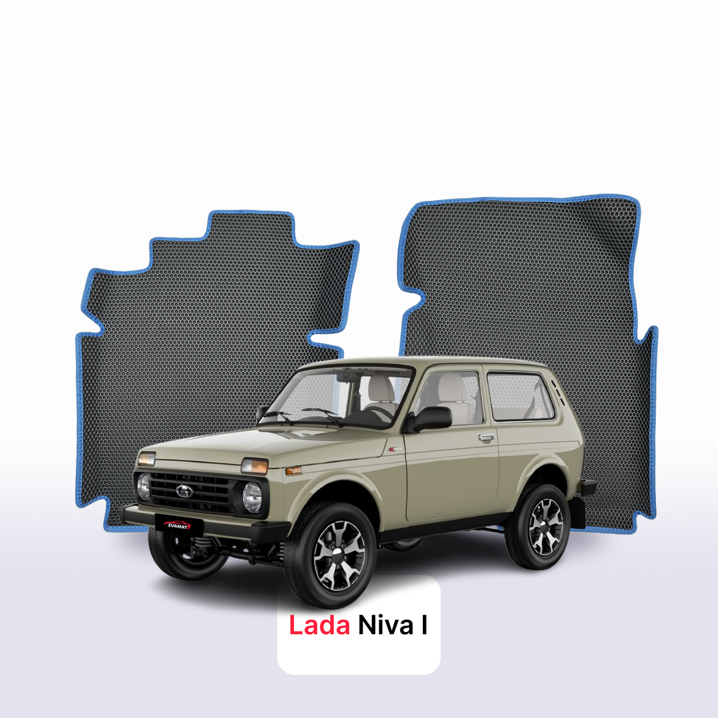 EVA auto paklāji Lada Niva 1 paaudze 1977-1998 gads SUV 3 durvju