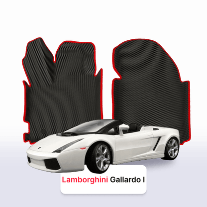 EVA auto paklāji Lamborghini Gallardo 1 paaudze 2003-2013 gads Spyder KABRIOLETS