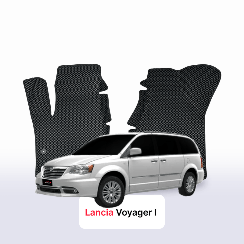 EVA auto paklāji Lancia Voyager 1 paaudze 2011-2015 gads MINIVENS