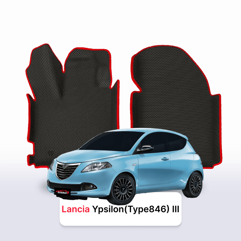 EVA auto paklāji Lancia Ypsilon(Type846) 3 paaudze 2011-2024 gads HEČBEKS 3 durvju