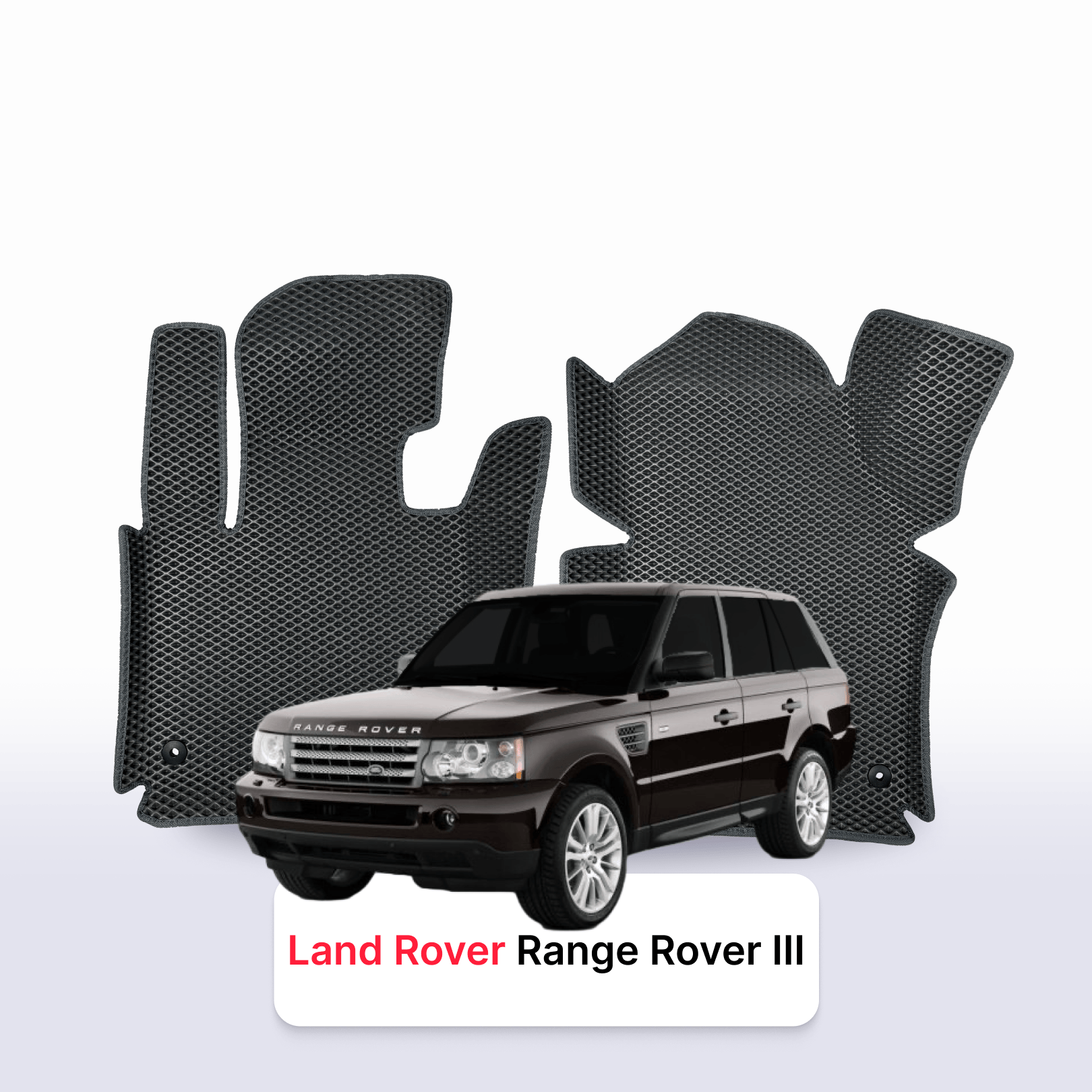 EVA auto paklāji Land Rover Range Rover 3 paaudze 2001-2012 gads SUV 5 durvju