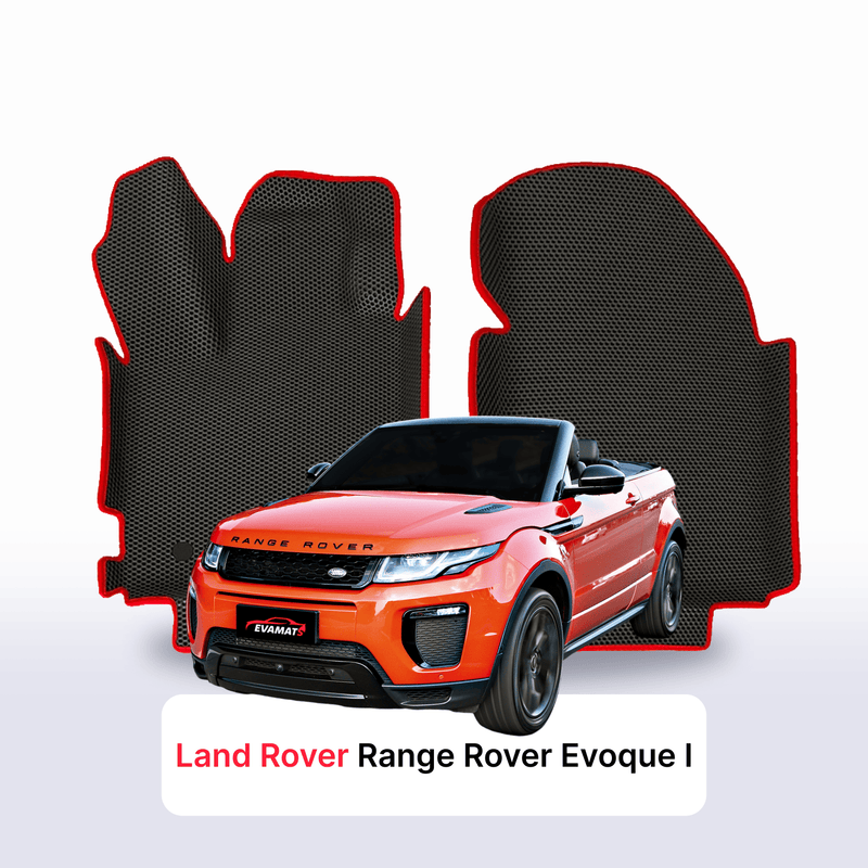 EVA auto paklāji Land Rover Range Rover Evoque 1 paaudze 2015-2018 gads SUV KABRIOLETS 3 durvju