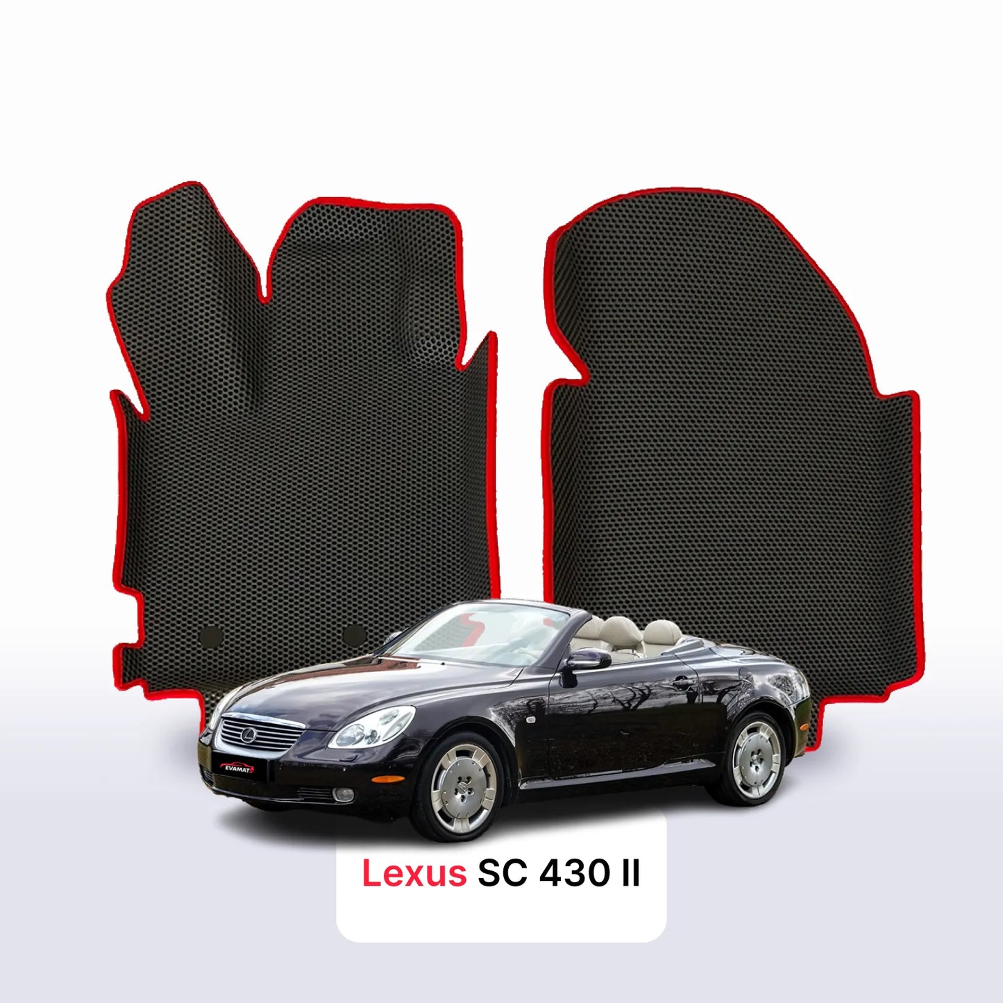EVA auto paklāji Lexus SC 430 2 paaudze 2001-2010 gads KABRIOLETS