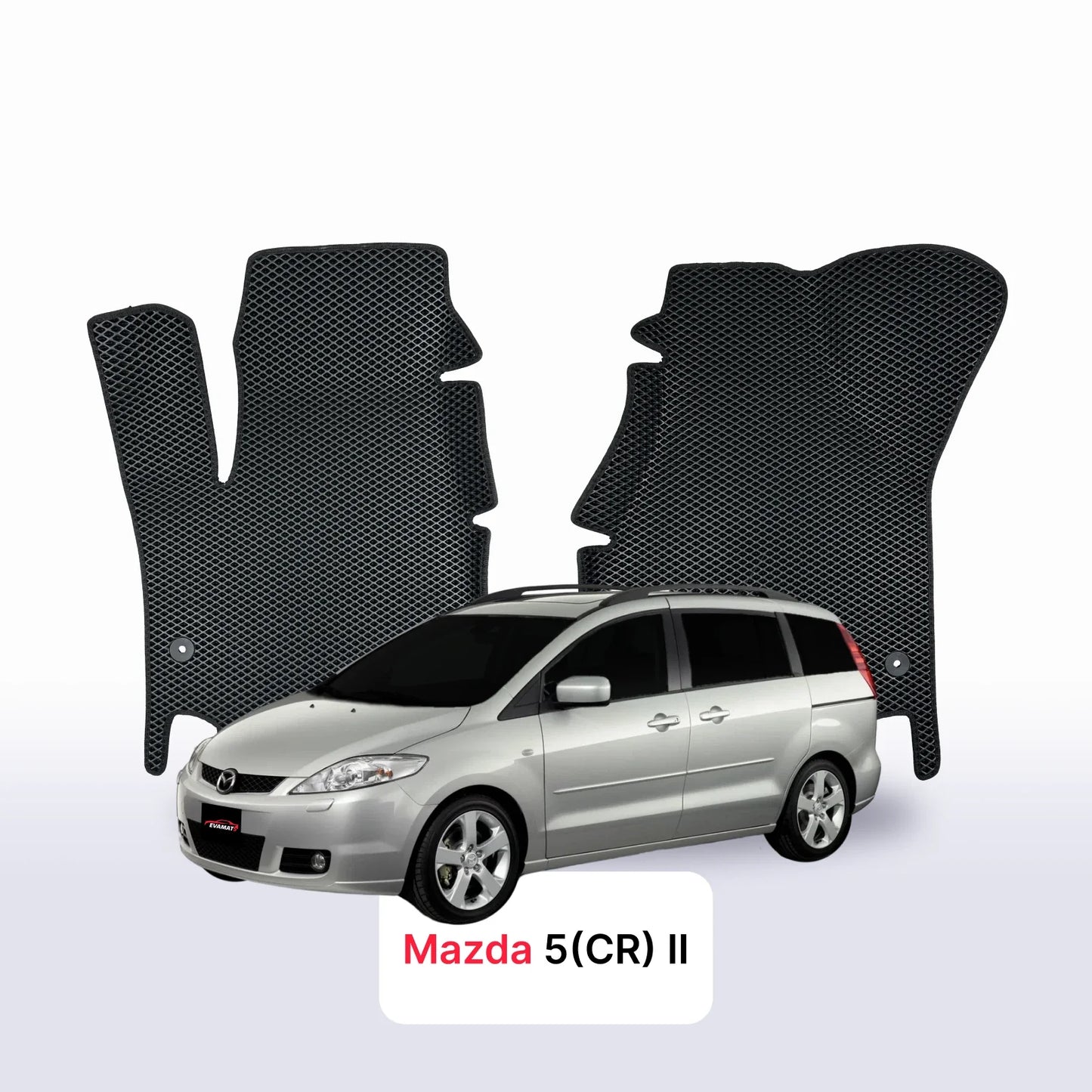 EVA auto paklāji Mazda 5(CR) 2 paaudze 2005-2010 gads MINIVENS