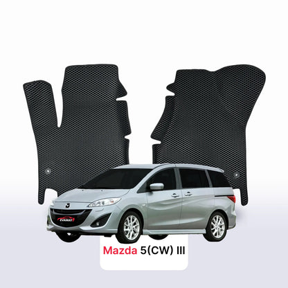 EVA auto paklāji Mazda 5(CW) 3 paaudze 2010-2018 gads Minivan