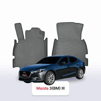 EVA auto paklāji Mazda 3(BM) 3 paaudze 2013-2019 gads SEDANS