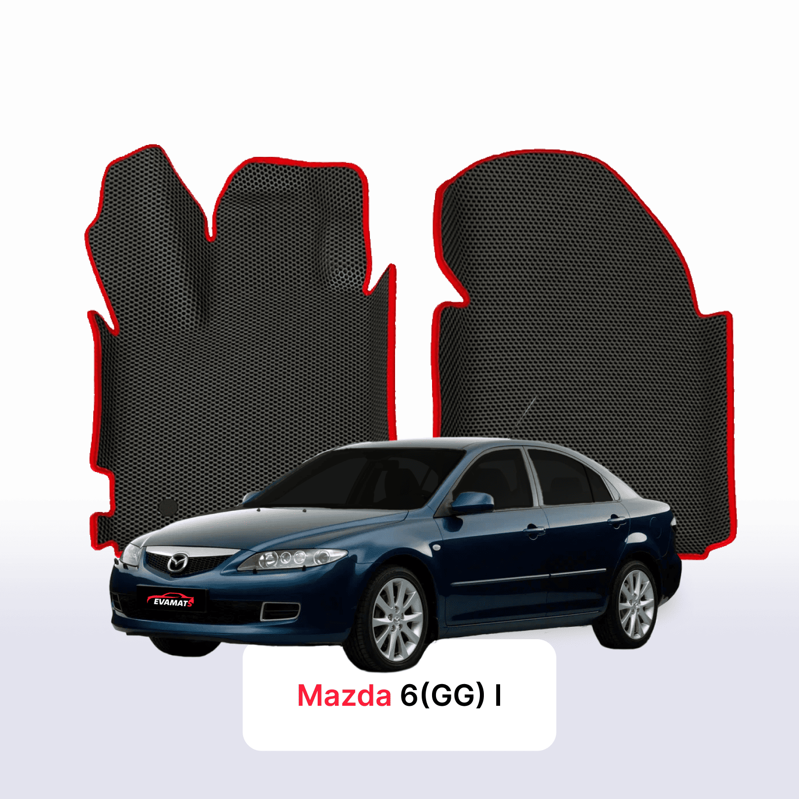 EVA auto paklāji Mazda 6(GG) 1 paaudze 2002-2008 gads SEDANS