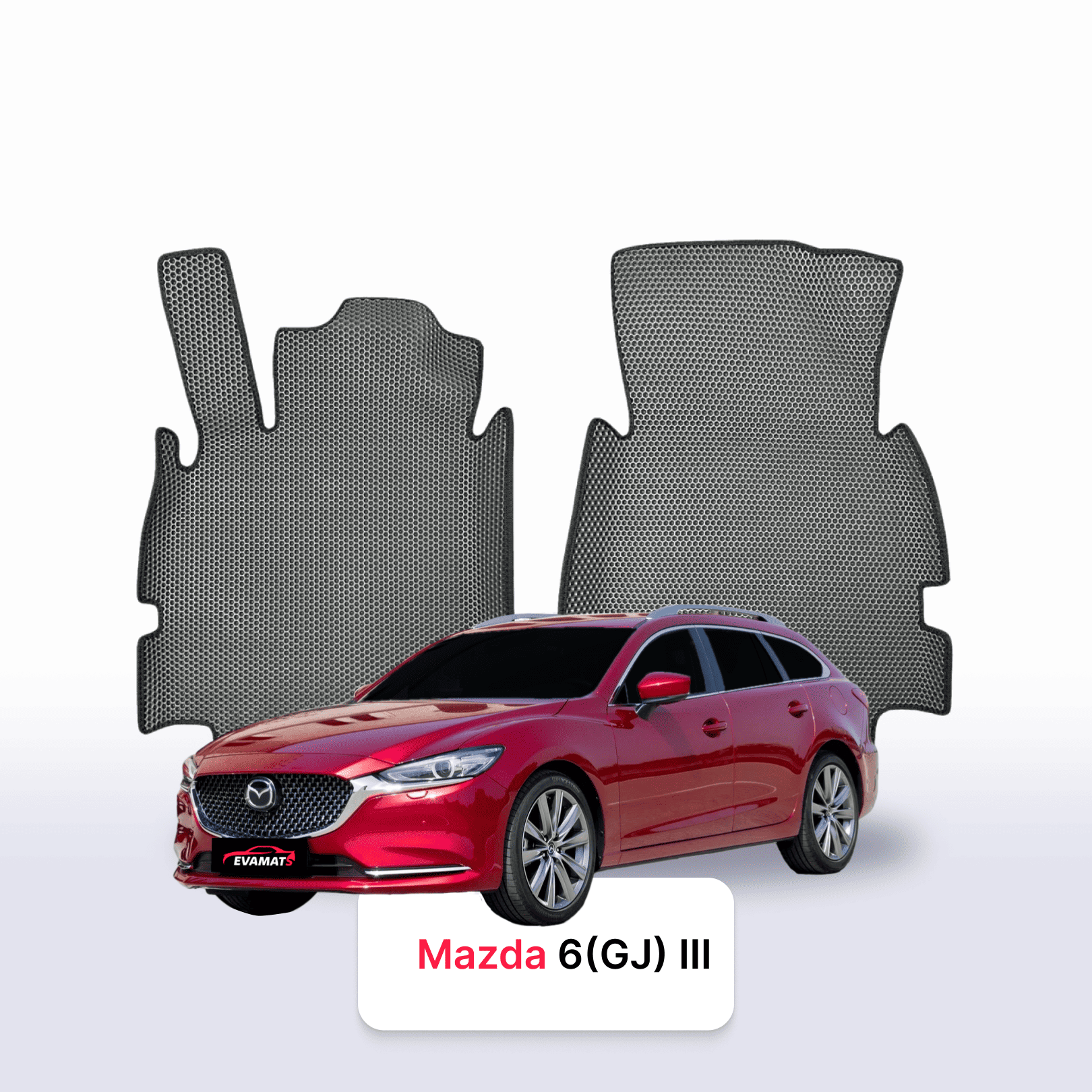 EVA auto paklāji Mazda 6(GJ) 3 paaudze 2012-2025 gads UNIVERSĀLIS