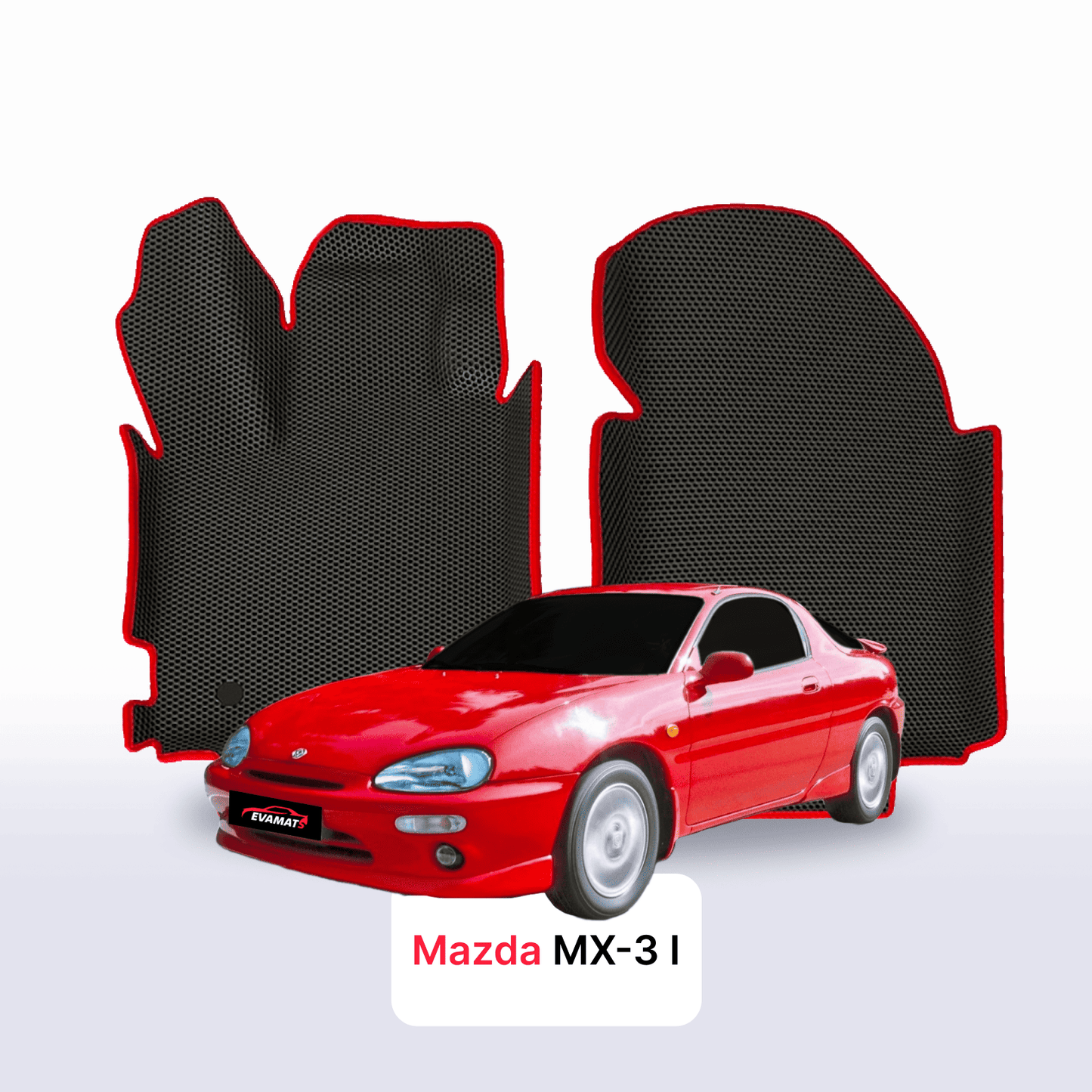 EVA auto paklāji Mazda MX-3 1991-2000 gads KUPEJA