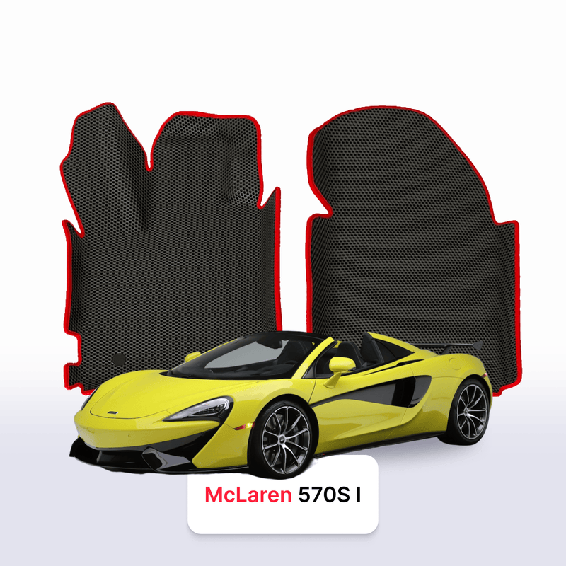 EVA auto paklāji McLaren 570S 1 paaudze 2015-2023 gads Roadster