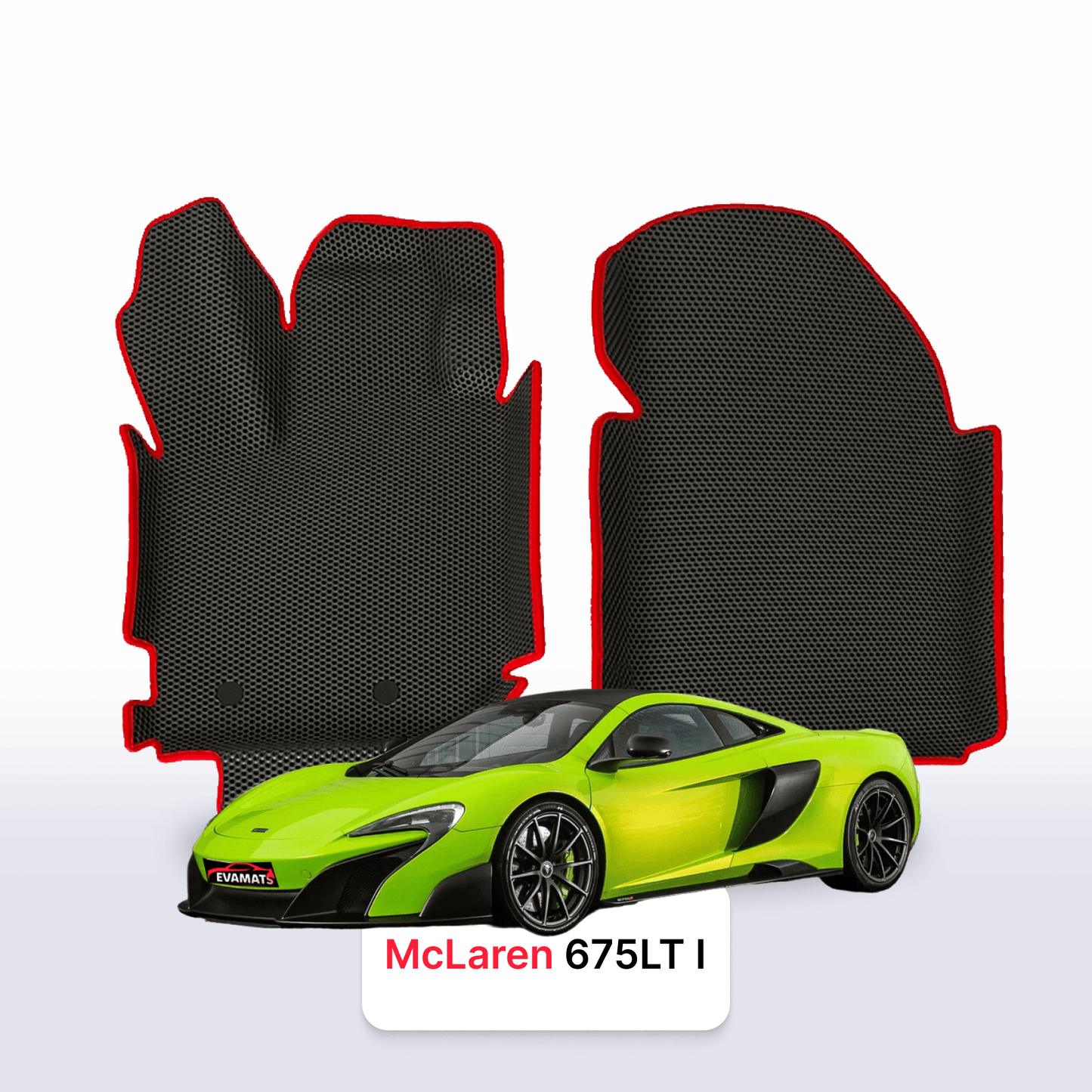 EVA auto paklāji McLaren 675LT 1 paaudze 2015-2017 gads Coupe