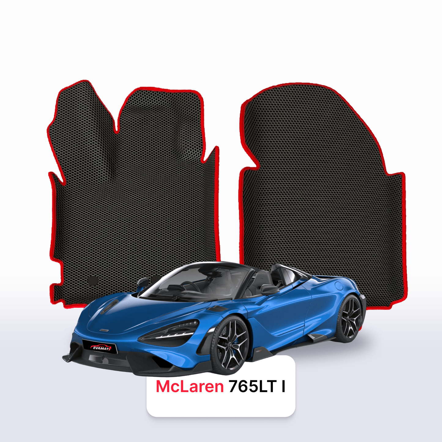 EVA auto paklāji McLaren 765LT 1 paaudze 2020-2025 gads KABRIOLETS