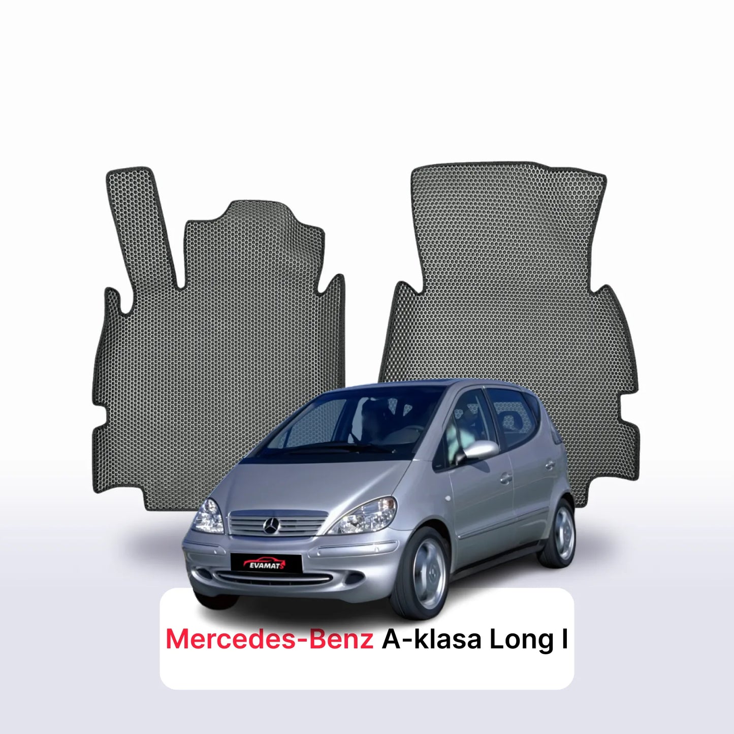 EVA auto paklāji Mercedes-Benz A-klasa Long 1 paaudze (W168) 2001-2004 gads HEČBEKS 5 durvju