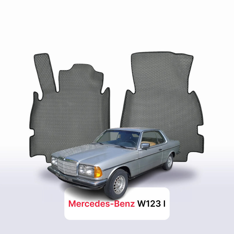 EVA auto paklāji Mercedes-Benz W123 1 paaudze 1975-1986 gads KUPEJA