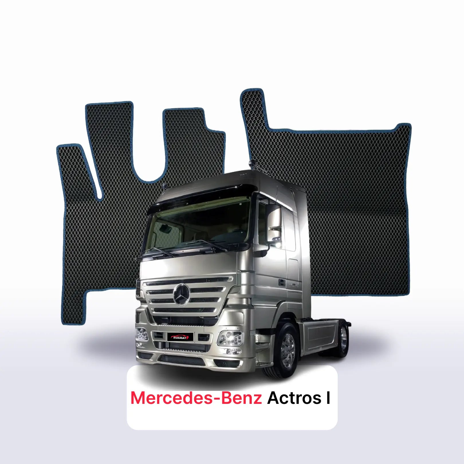 EVA auto paklāji Mercedes-Benz Actros 1 paaudze 2003-2006 gads KRAVAS AUTO