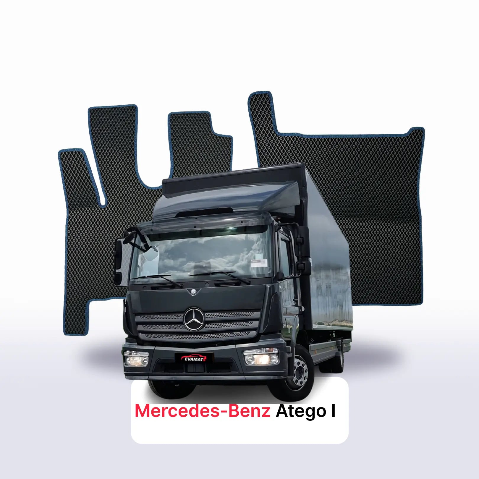 EVA auto paklāji Mercedes-Benz Atego 1 paaudze 2013-2027 gads KRAVAS AUTO