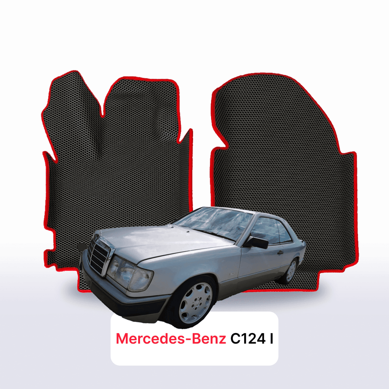 EVA auto paklāji Mercedes-Benz C124 1984-1993 gads KUPEJA