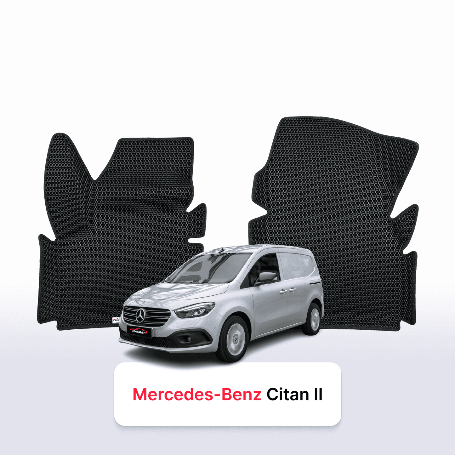 EVA auto paklāji Mercedes-Benz Citan 2 paaudze 2021-2026 gads FURGONS