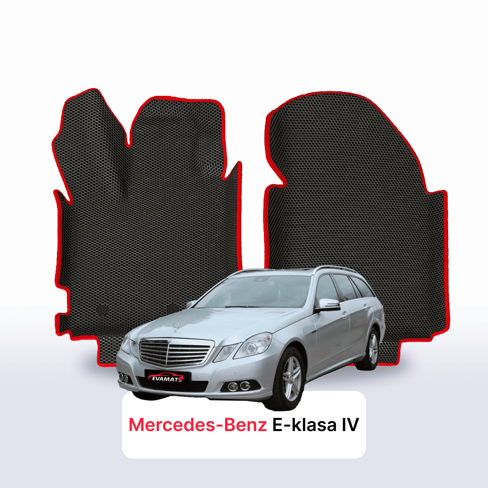 EVA auto paklāji Mercedes-Benz E-klasa 4 paaudze (S212) 2009-2016 gads UNIVERSĀLIS
