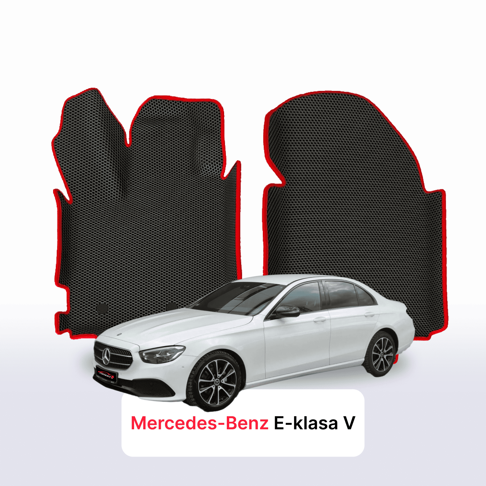 EVA auto paklāji Mercedes-Benz E-klasa 5 paaudze (W213) 2016-2023 gads SEDANS