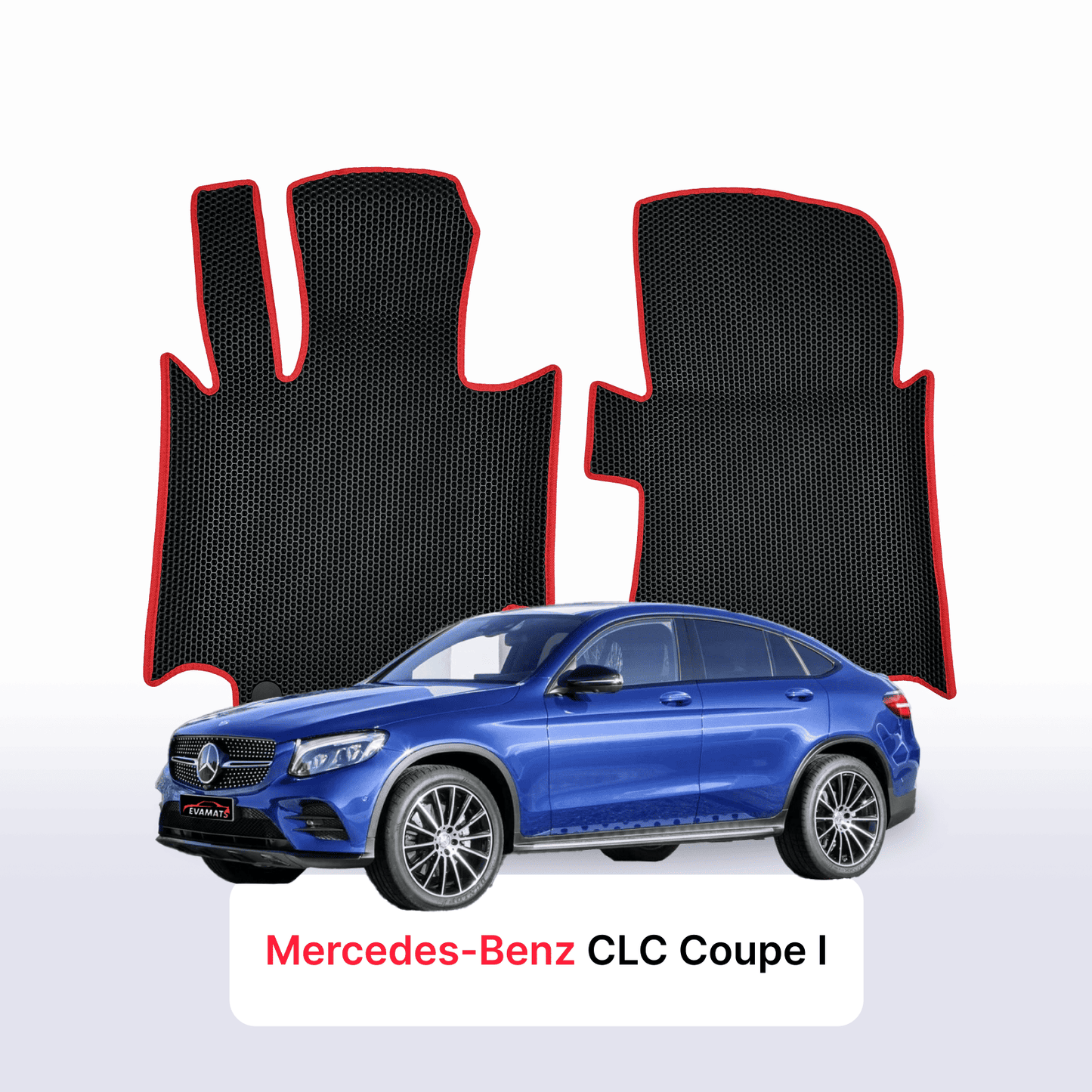 EVA auto paklāji Mercedes-Benz GLC 1 paaudze (C253)  2016-2023 gads SUV Coupe