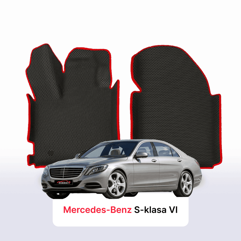 EVA auto paklāji Mercedes-Benz S-klasa 6 paaudze (W222) 2013-2020 gads SEDANS