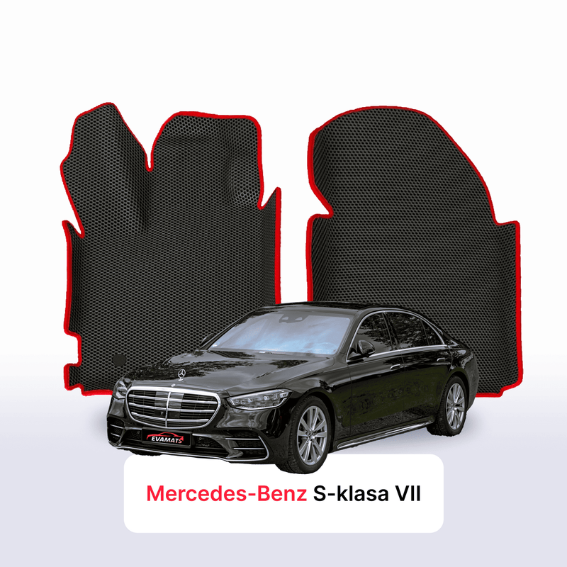 EVA auto paklāji Mercedes-Benz S-klasa 7 paaudze (W223) 2020-2027 gads SEDANS