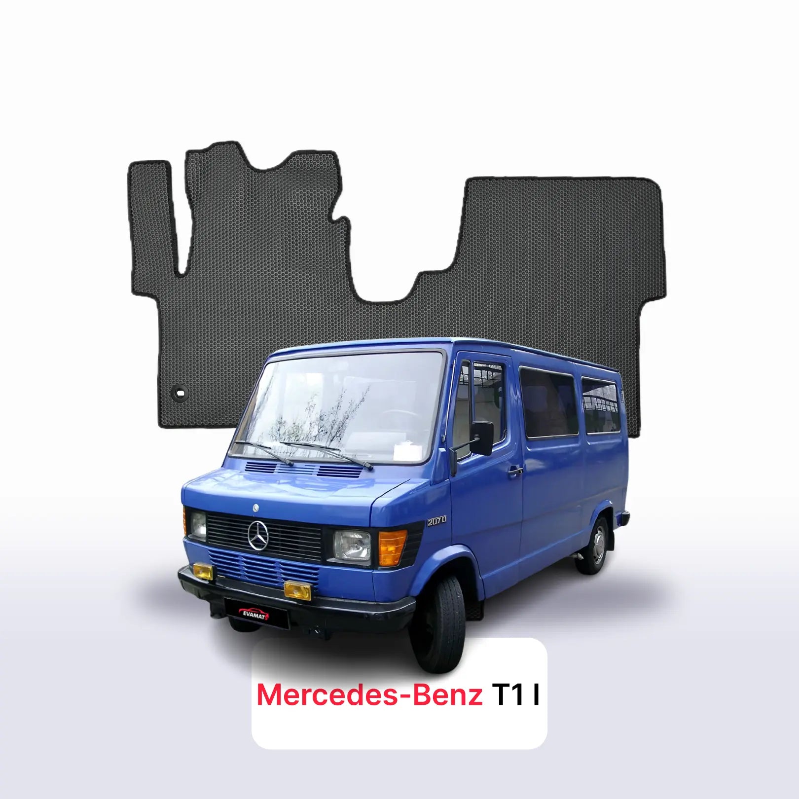 EVA auto paklāji Mercedes-Benz T1 1 paaudze 1977-1995 gads FURGONS