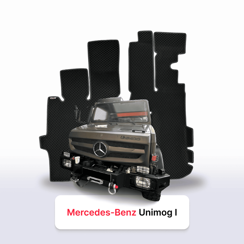 EVA auto paklāji Mercedes-Benz Unimog U4000 1 paaudze 2003-2013 gads KRAVAS AUTO