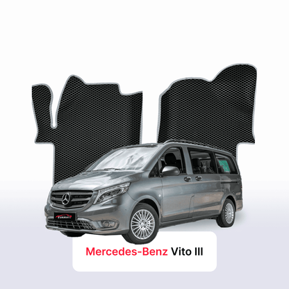 EVA auto paklāji Mercedes-Benz Vito 3 paaudze (W447) 2014-2027 gads AUTOBUSS