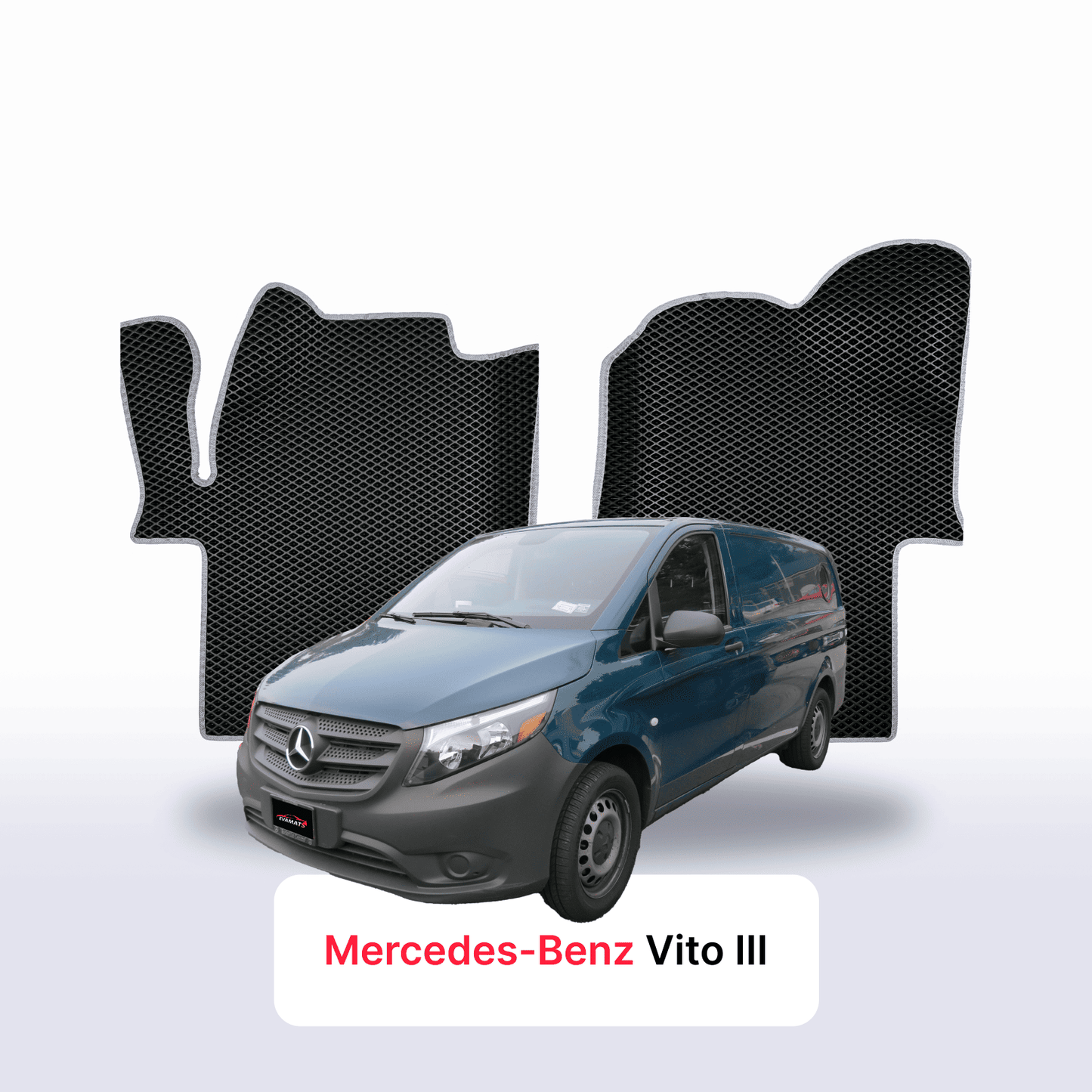 EVA auto paklāji Mercedes-Benz Vito 3 paaudze (W447) 2014-2027  gads FURGONS