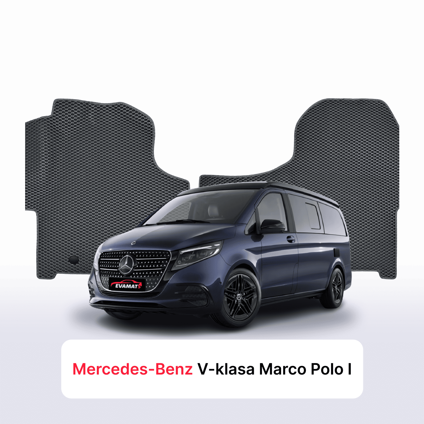 EVA auto paklāji Mercedes-Benz V-klasa Marco Polo 1 paaudze 2014-2028 gads MINIVENS