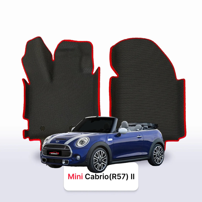 EVA auto paklāji Mini Cabrio(R57) 2 paaudze 2009-2015 gads Cooper S KABRIOLETS