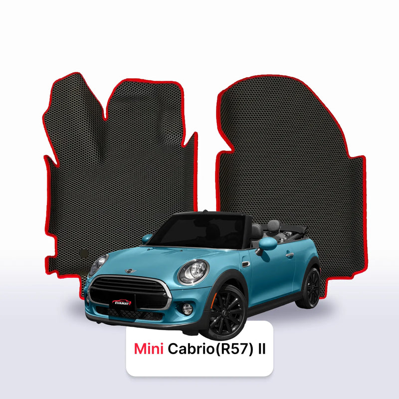 EVA auto paklāji Mini Cabrio(R57) 2 paaudze 2009-2015 gads KABRIOLETS